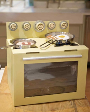 The oven we made on the show